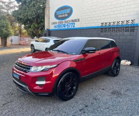 Land rover Range rover evoque 2012 2.0 prestige 4wd 16v gasolina 4p automático