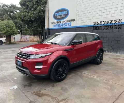 Land rover Range rover evoque 2012 2.0 prestige 4wd 16v gasolina 4p automático