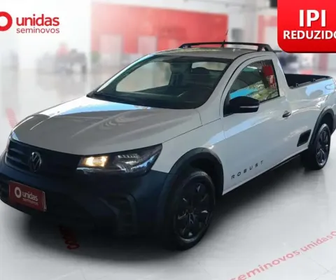 Volkswagen Saveiro 2025 1.6 msi robust cs 16v flex 2p manual