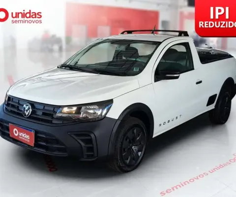 Volkswagen Saveiro 2025 1.6 msi robust cs 16v flex 2p manual