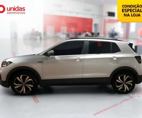 Volkswagen T-cross 2023 1.0 200 tsi total flex comfortline automático
