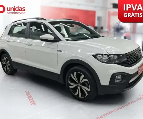 Volkswagen T-cross 2024 1.0 200 tsi total flex comfortline automático