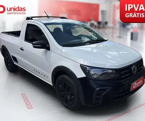 Volkswagen Saveiro 2025 1.6 msi robust cs 16v flex 2p manual