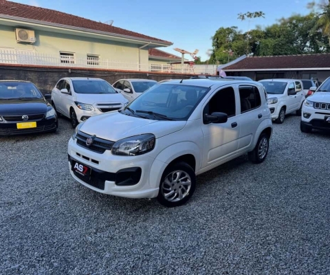 Fiat Uno ATTRACTIVE 1.0 Fire Flex 8V 5p  - Branca - 2021/2021