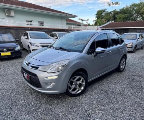 Citroën C3 Excl. 1.6 VTi Flex Start 16V 5p Aut.  - Prata - 2013/2014