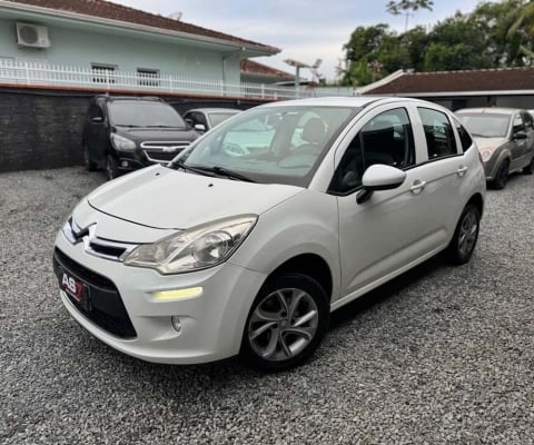 Citroën C3 Attra/Origine Pack 1.5 Flex 8V 5p Mec  - Branca - 2015/2016