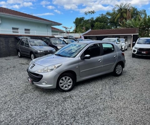Peugeot 207 XR Sport 1.4 Flex 8V 5p  - Prata - 2009/2010