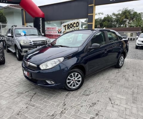 Fiat Grand Siena ATTRAC. 1.4 EVO F.Flex 8V  - Azul - 2014/2014
