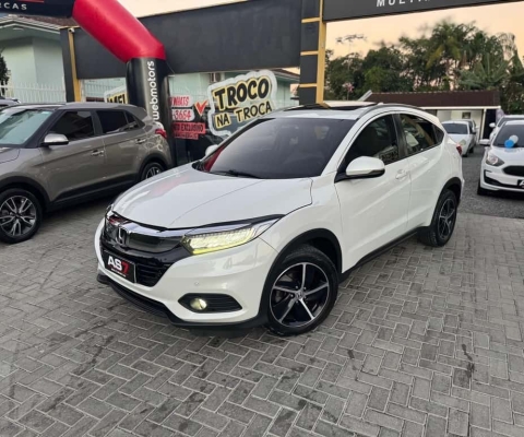 Honda HR-V Touring 1.5 Flex TB 16V 5p Aut.  - Branca - 2019/2020