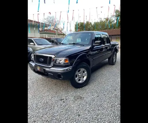 Ford Ranger XLT 3.0 PSE 163cv 4x4 CD TB Dies.  - Preta - 2008/2009