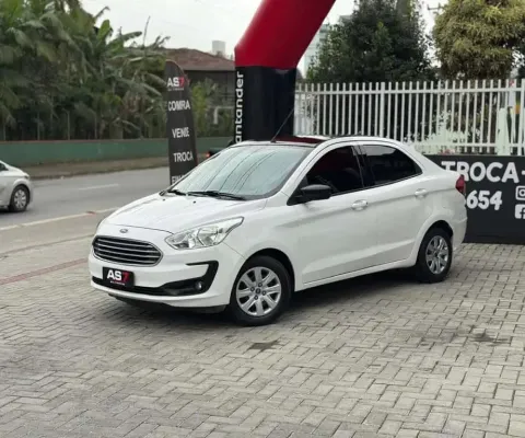 Ford Ka+ Sedan 1.0 SE/SE PLUS TiVCT Flex 4p  - Branca - 2018/2019