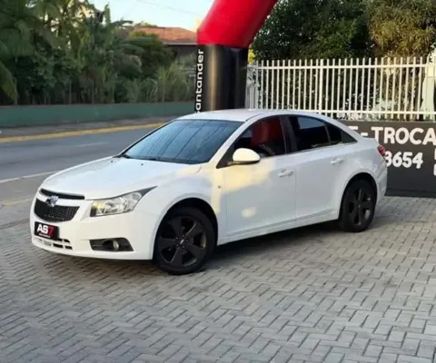Chevrolet Cruze LT 1.8 16V Flex 4x2 Aut.  - Branca - 2013/2014