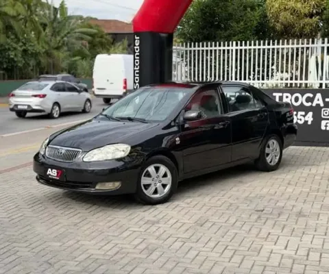 Toyota Corolla SE-G 1.8/1.8 Flex 16V Aut.  - Preta - 2007/2008