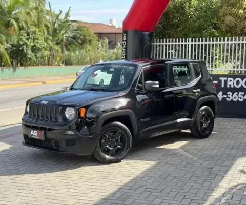 Jeep Renegade 1.8 flex aut. 2018 - Preta - 2017/2018