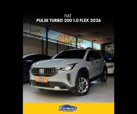 Fiat pulse turbo 200 1.0 flex 2026