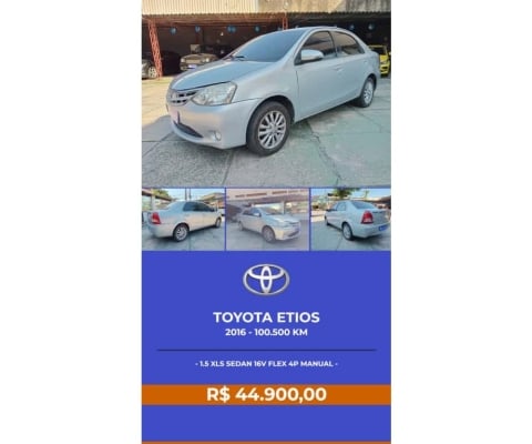 Toyota Etios 2016 1.5 xls sedan 16v flex 4p manual