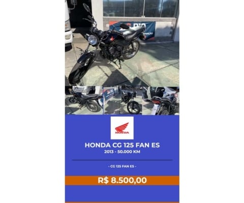 Honda Cg 125 fan es 2013