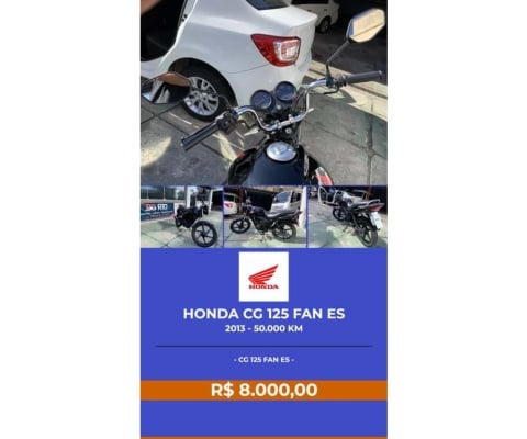 Honda Cg 125 fan es 2013