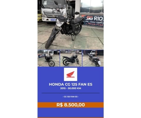 Honda Cg 125 fan es 2015