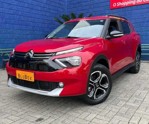 Citroën C3 AIRCROSS7 Shine 1.0 Flex TB 200 Aut. - Vermelha - 2024/2025