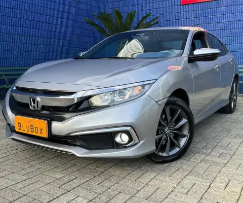 Honda Civic LX 2.0 Flex 16V Aut. 4p  - Prata - 2021/2021