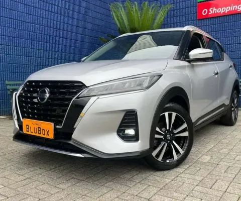 Nissan Kicks Exclusive 1.6 16V Flex Aut.  - Prata - 2022/2022