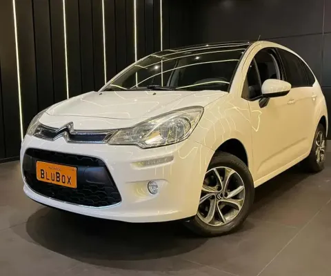 Citroën C3 Tendance 1.6 VTi Flex Start 16V Aut. - Branca - 2014/2015