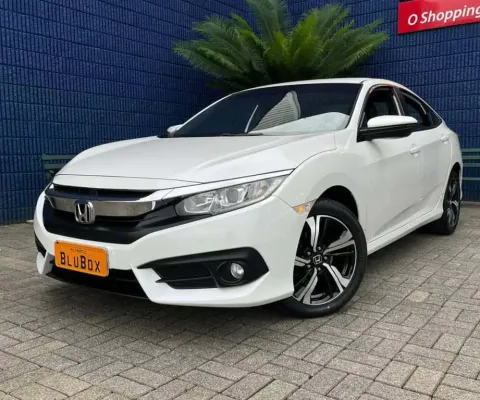 Honda Civic EX 2.0 Flex 16V Aut.4p - Branca - 2016/2017