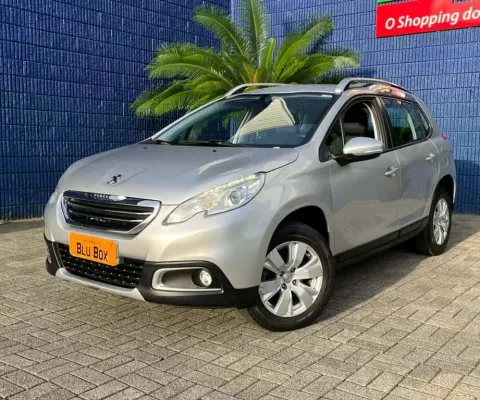 Peugeot 2008 Allure 1.6 Flex 16V 5p Aut. - Prata - 2017/2017