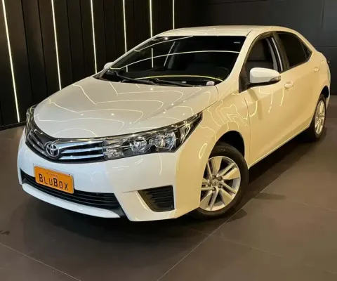 Toyota Corolla GLi 1.8 Flex 16V  Aut. - Branca - 2016/2017