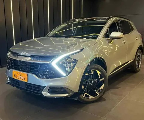 Kia Sportage EX Prestige 1.6 T-GDI (Híbrido) - Prata - 2023/2024