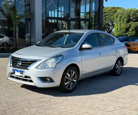 Nissan Versa 2020 1.6 16v flexstart sl 4p xtronic