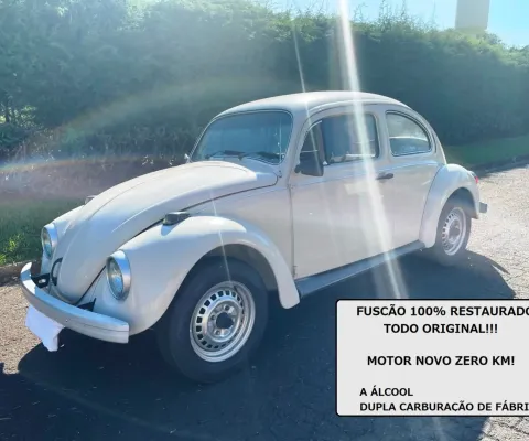 Volkswagen Fusca 83 - 100% Restaurado! Motor Novo Zero Km!!