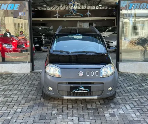 Fiat Uno Way 1.0 Preto – 2012 Carro muito econômico, completo menos ar condicionado 