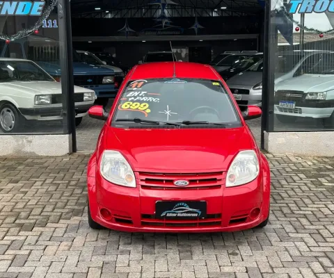 Ford Ka 1.0 na cor Vemelho – 2011 Carro econômico ótimo para o dia a dia