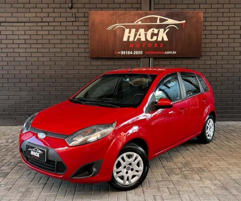 Ford Fiesta SE 1.0 8V Flex 5p  - Vermelha - 2013/2014