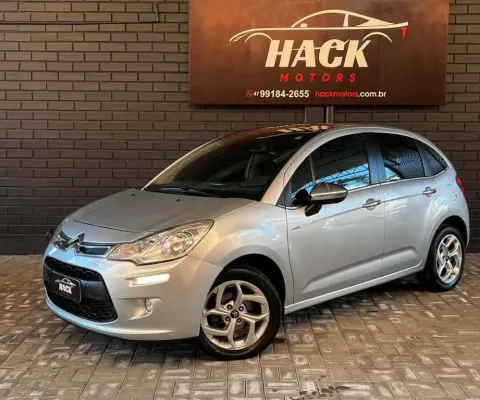 Citroën C3 Excl. 1.6 VTi Flex Start 16V 5p Aut.  - Prata - 2015/2016