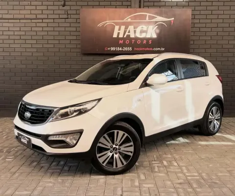 Kia Sportage LX 2.0 16V/ 2.0 16V Flex  Aut.  - Branca - 2014/2015