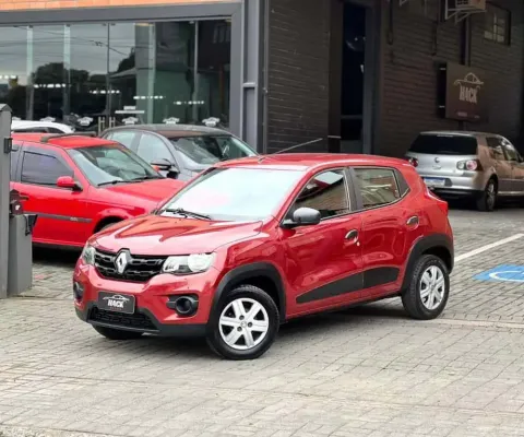 Renault Kwid Zen 1.0 Flex 12V 5p Mec.  - Vermelha - 2018/2018