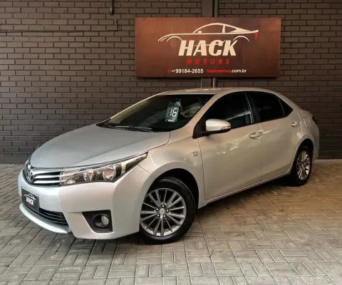 Toyota Corolla XEi 2.0 Flex 16V Aut.  - Prata - 2015/2016