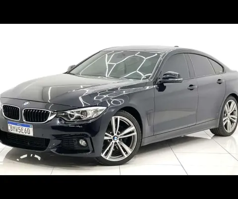 BMW 430I GT 2.0 2017, Completa, Baixo Km, Chave Reserva e Manual