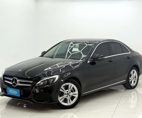 Mercedes-Benz 2018 Classe C 1.6 Avantgarde Turbo Flex 4p Com Chave Cópia e Manual