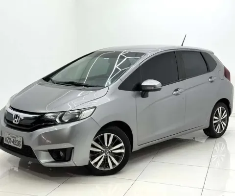 HONDA FIT 2016 EX/S 1.5 5P FLEX AUTOMÁTICO, BAIXO KM, CHAVE RESERVA E MANUAL