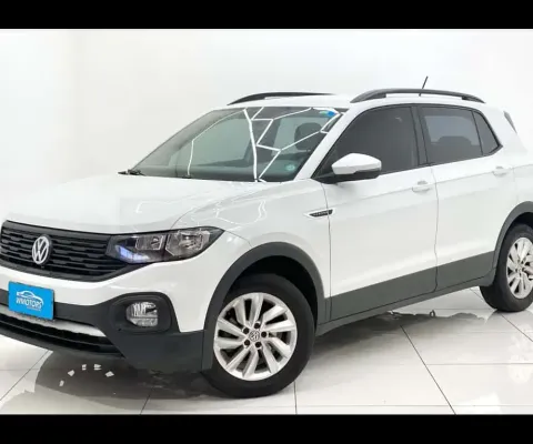 T-CROSS 2020 SENSE 1.0 TSI TURBO AUTOMÁTICA, SUPER COMPLETA, COM CHAVE RESERVA E MANUAL 