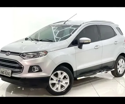 Ecosport Titanium 2.0 4P Flex Automática 2013, completa, com chave reserva e manual.
