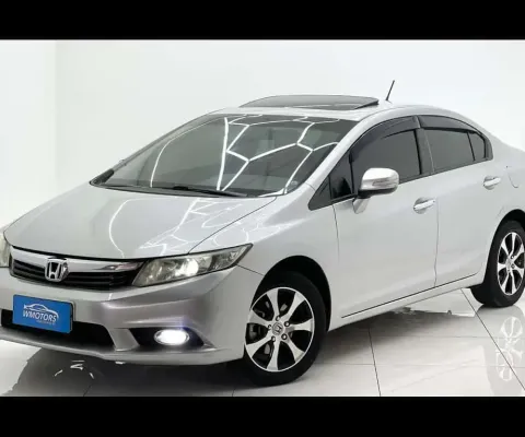 HONDA CIVIC EXS AUTOMÁTICO 2013 COMPLETO  