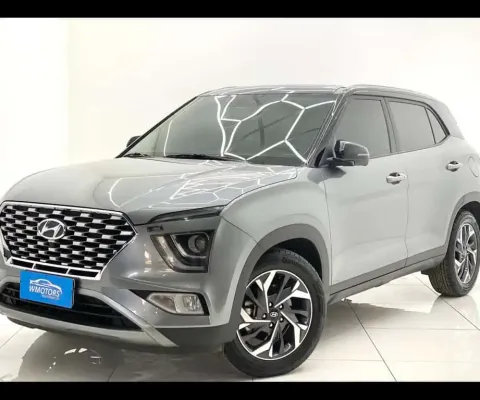 CRETA 1.0 TURBO PLATINUM AUTOMÁTICO 2022 COMPLETO BAIXO KM COM CHAVE CÓPIA E MANUAL