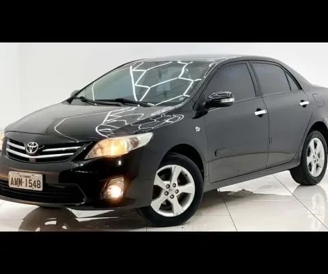 COROLLA XEI 2.0 FLEX 2013, AUTOMÁTICO, COMPLETO BAIXO KM COM CHAVE CÓPIA E MANUAL