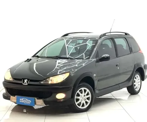 PEUGEOT 206 SW16 ESCA FX 2008 COMPLETO COM MANUAL DO PROPRIETÁRIO