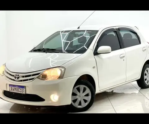 ETIOS HB XS 2013 COMPLETO, MOTOR 1.3 SUPER FLEX COM MANUAL DO PROPRIETÁRIO